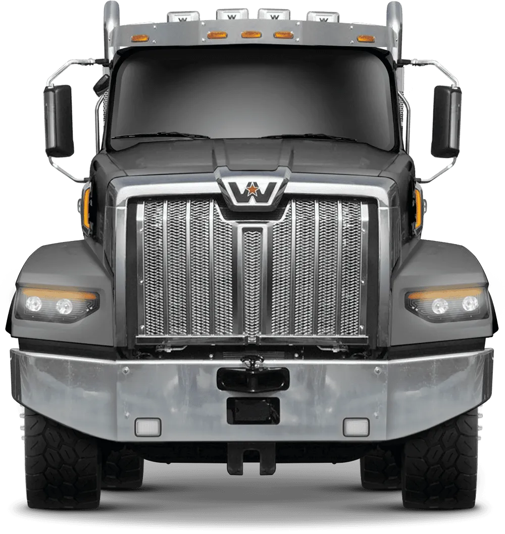 Grille Guard XG-150 Western Star 49X SF - gray Western Star 49X SF Bumper guard