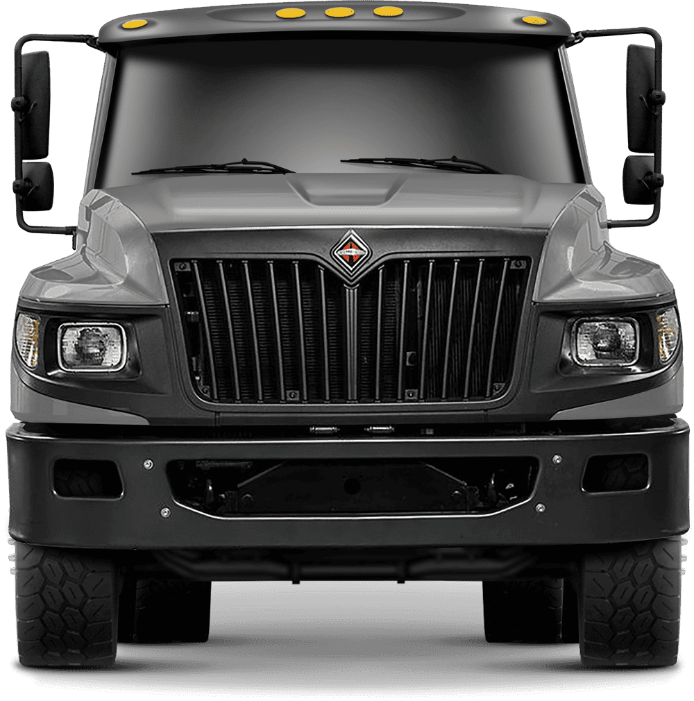 Grille guard XG-150 International TerraStar - gray International TerraStar Bumper guard