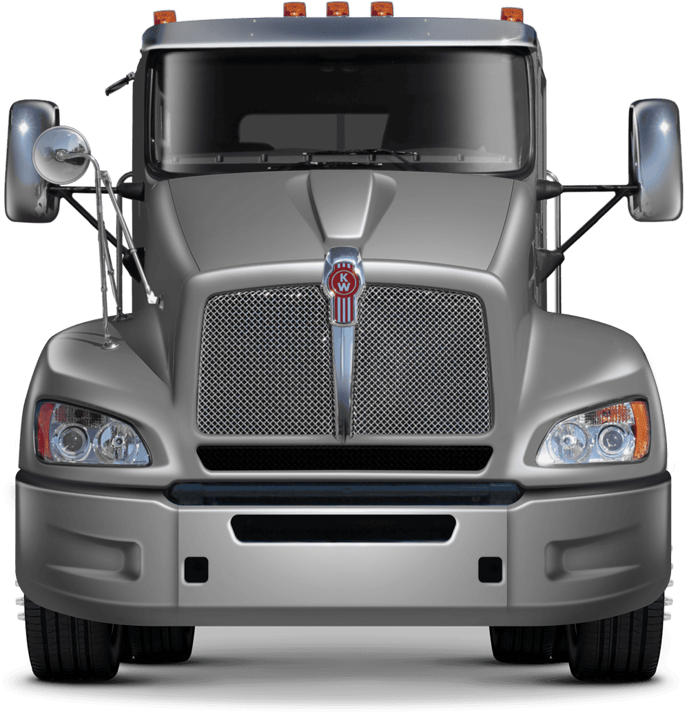Grille guard XG-150 Kenworth T440 3_P MB - gray Kenworth T440 3_P MB Bumper guard