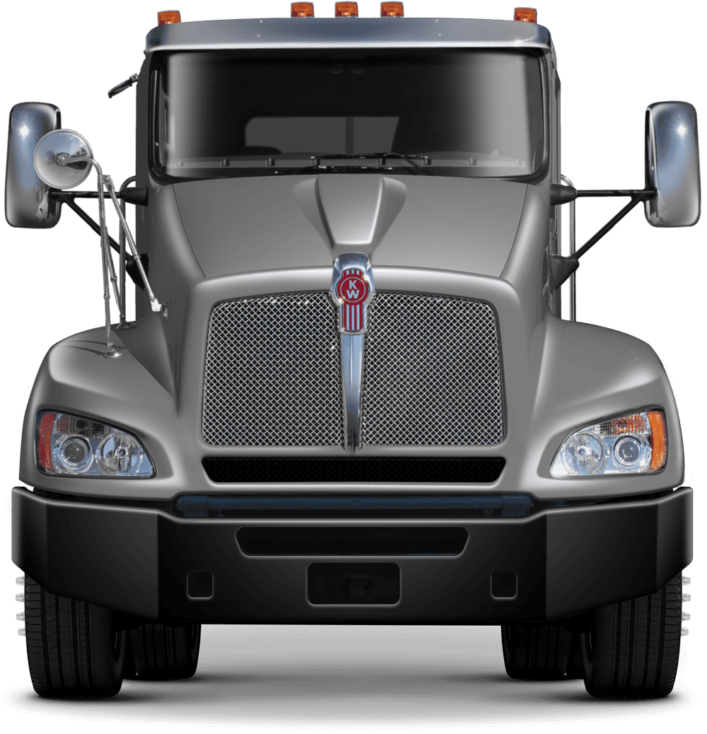 Grille guard XG-150 Kenworth T440 SCB - gray Kenworth T440 SCB Bumper guard