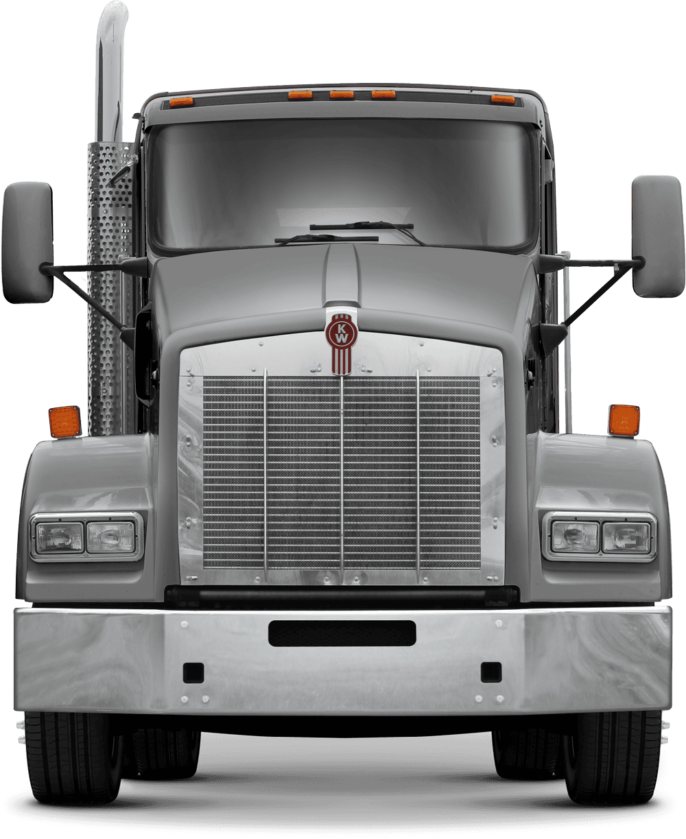 Grille guard XG-150 Kenworth T800 - gray Kenworth T800 Bumper guard