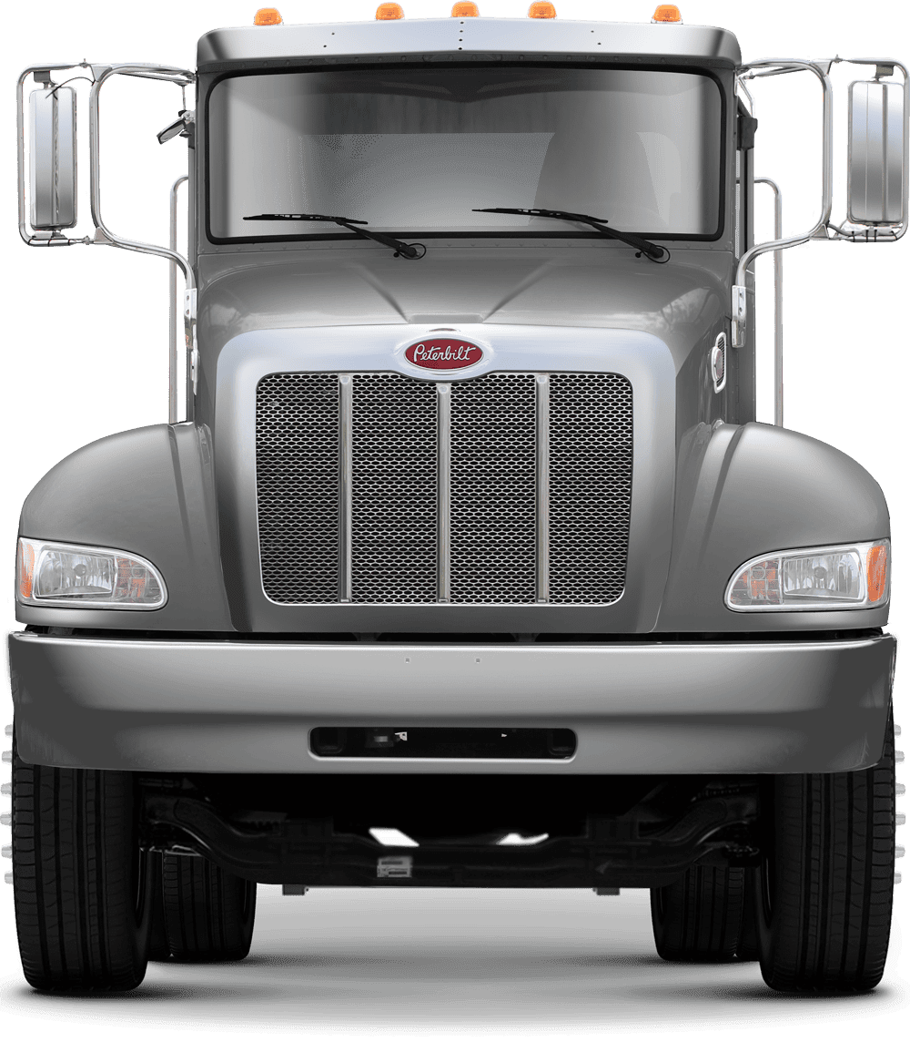 Grille guards XG-150 Peterbilt 330 - gray Peterbilt 330 Bumper guard
