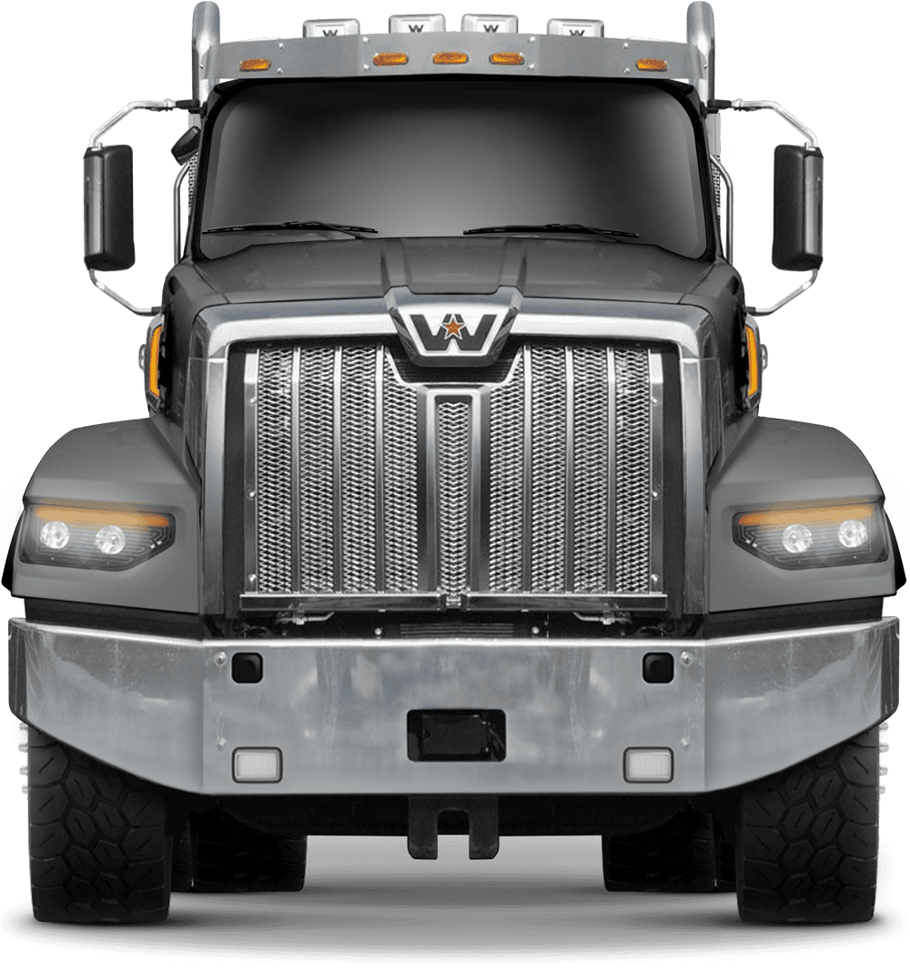 Grille Guard XG-150 Western Star 47X SB - gray Western Star 47X SB Bumper guard