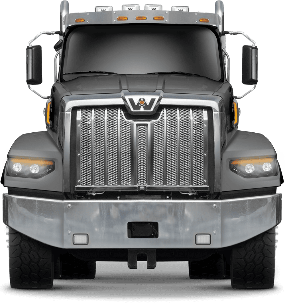Grille Guard XG-150 Western Star 47X SB - gray Western Star 47X SB Bumper guard
