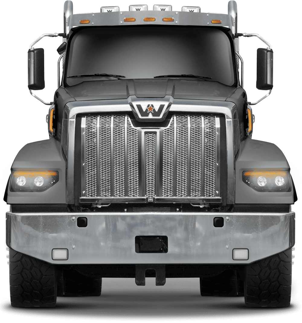 Grille Guard XG-150 Western Star 47X SF - gray Western Star 47X SF Bumper guard