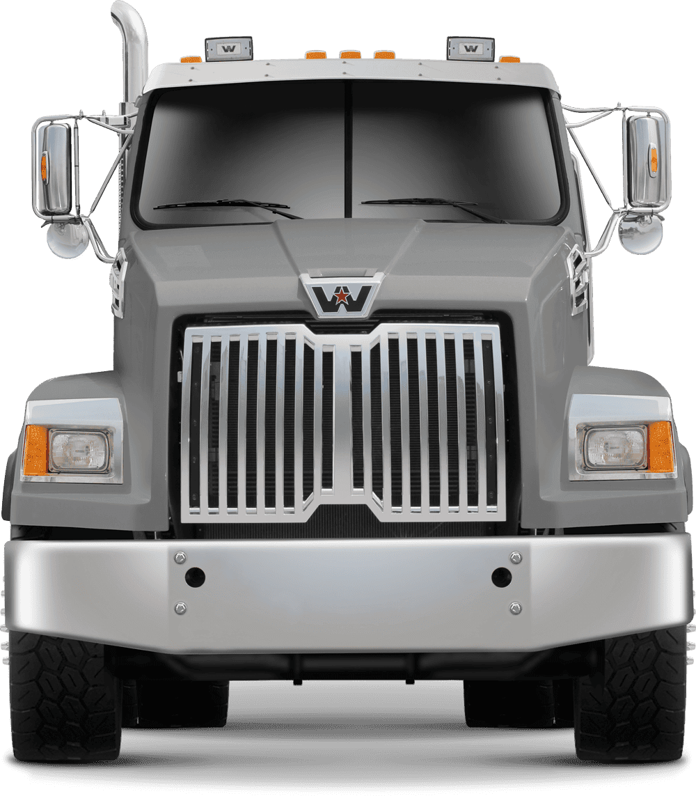 Grille Guard XG-150 Western Star 4700 SB - gray Western Star 4700 SB Bumper guard