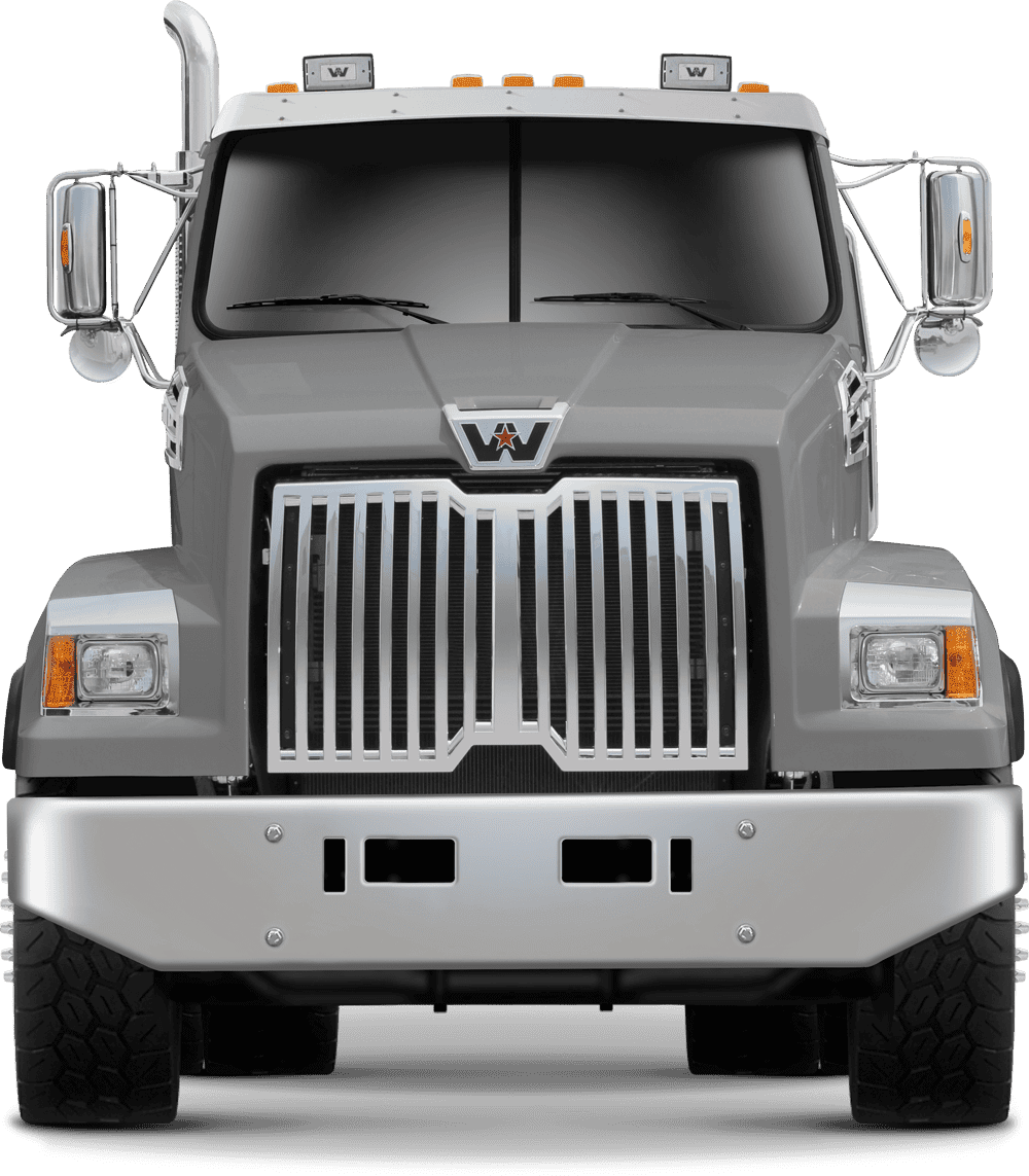 Grille Guard XG-150 Western Star 4700 SF - gray Western Star 4700 SF Bumper guard