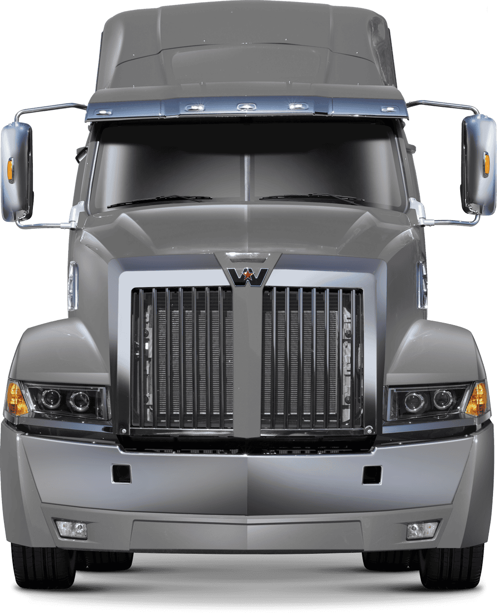 Grille Guard XG-150 Western Star 5700 - gray Western Star 5700 Bumper guard