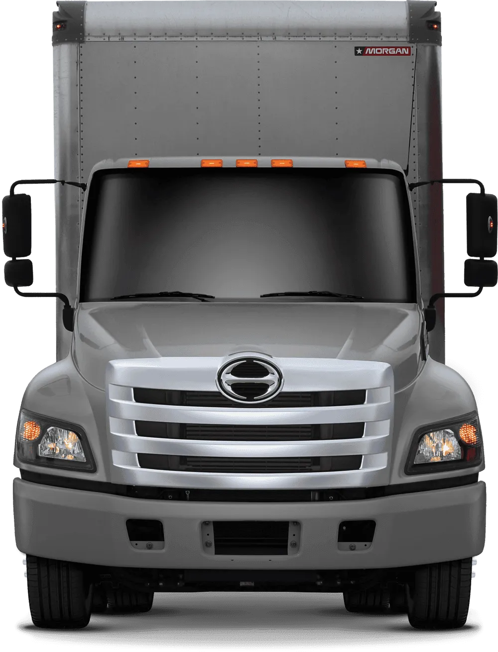 Grille Guard XG-150 Hino 238 - gray Hino 238 Bumper guard
