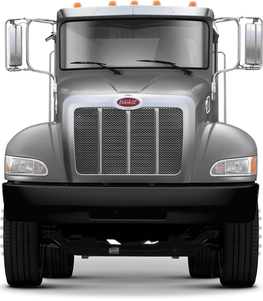 Grille guards XG-150 Peterbilt 325 - gray Peterbilt 325 Bumper guard