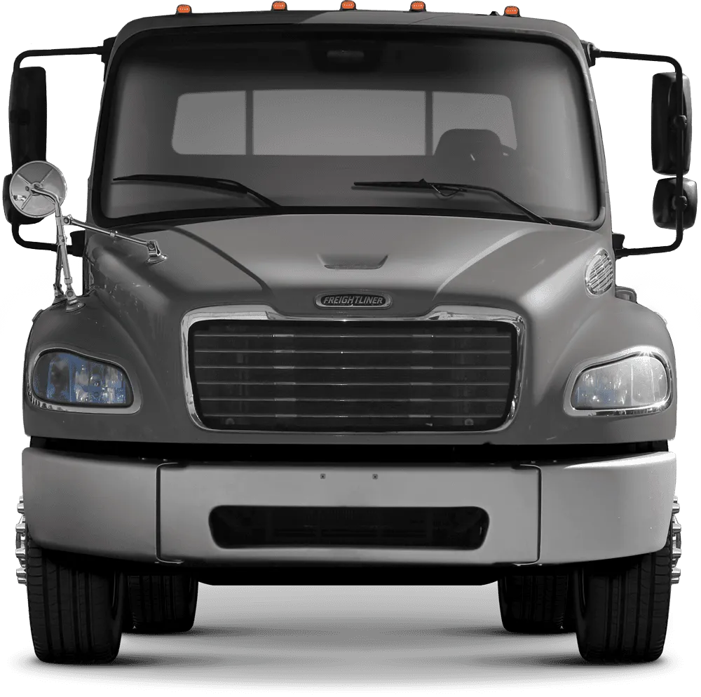 Grille Guard XG-150 Freightliner M2/B2 106 - gray M2/B2 106 Bumper guard