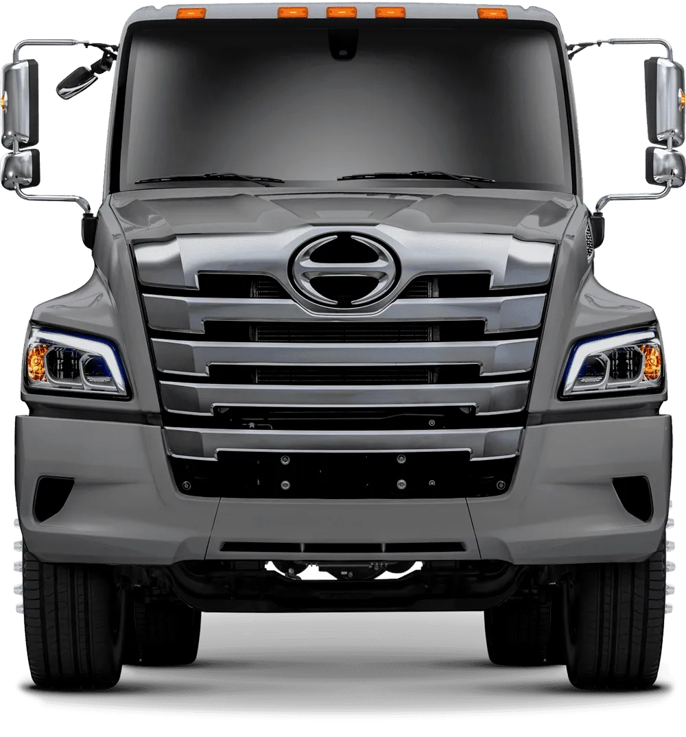 Grille Guard XG-150 Hino XL 7_8 - gray Hino XL 7_8 Bumper guard