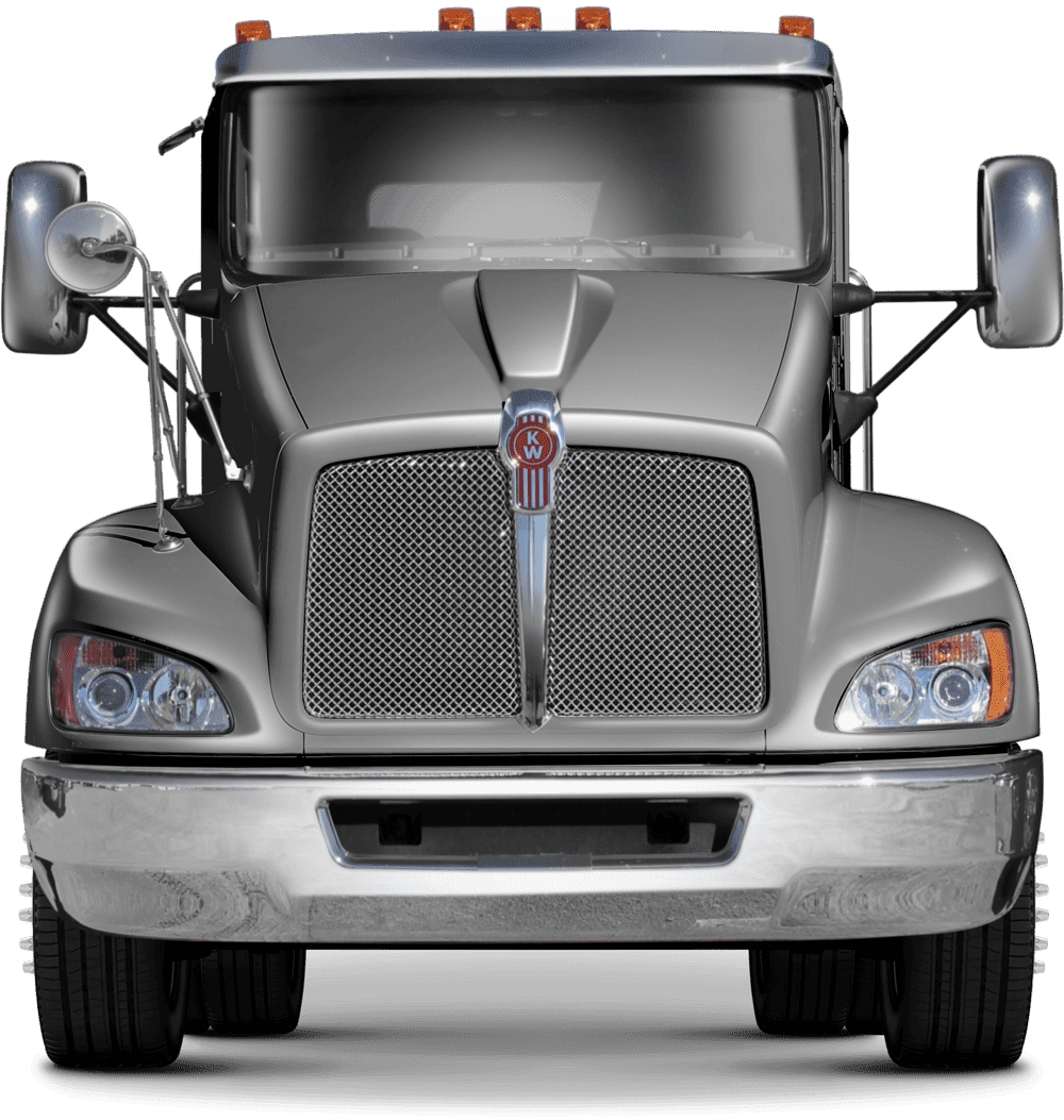 Grille guard XG-150 Kenworth T170_270_300_370 - gray Kenworth T170_270_300_370 Bumper guard