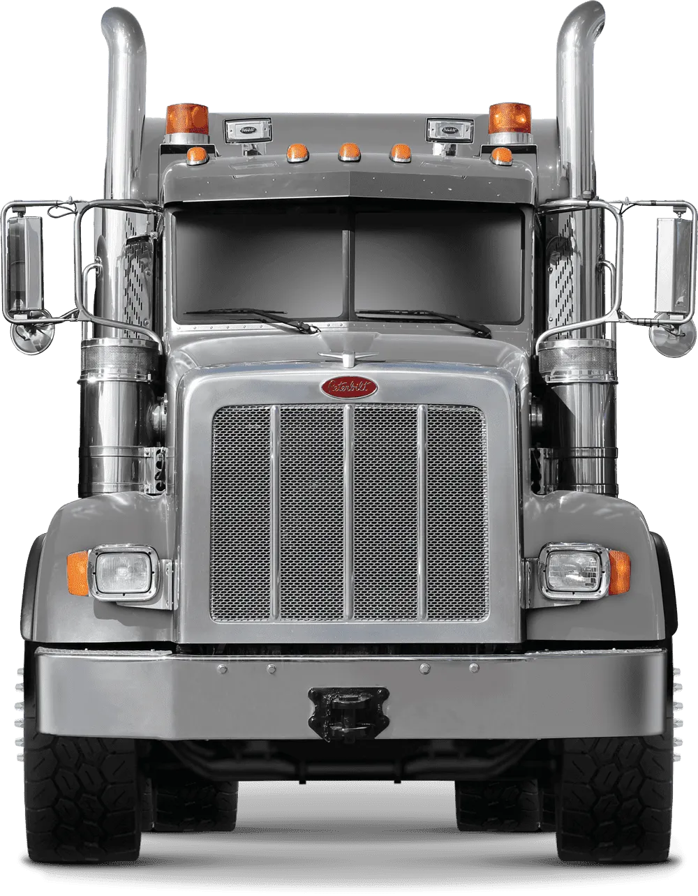 Grille guard XG-150 Peterbilt 379 SF - gray Peterbilt 379 SF Bumper guard