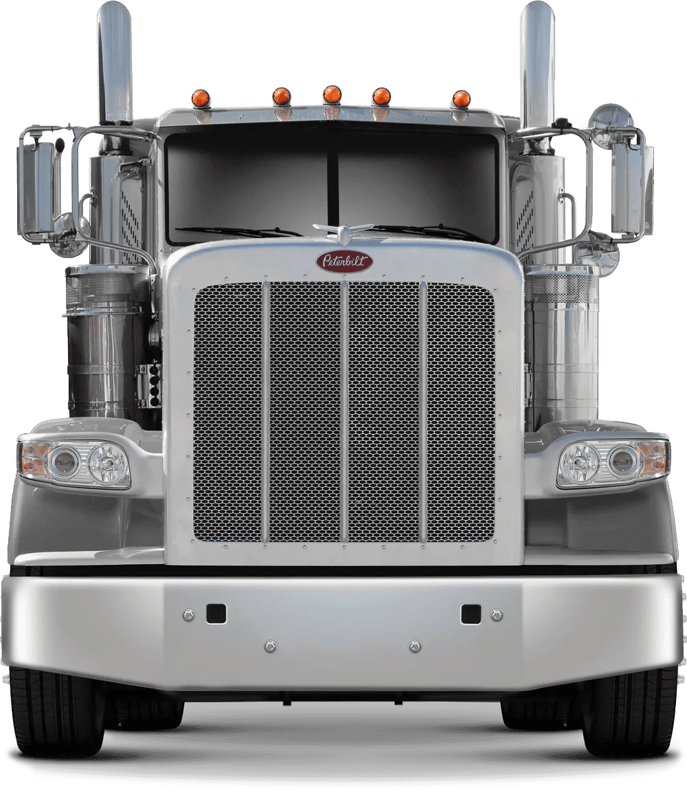 Grille guard XG-150 Peterbilt 388 SF - gray Peterbilt 388 SF Bumper guard