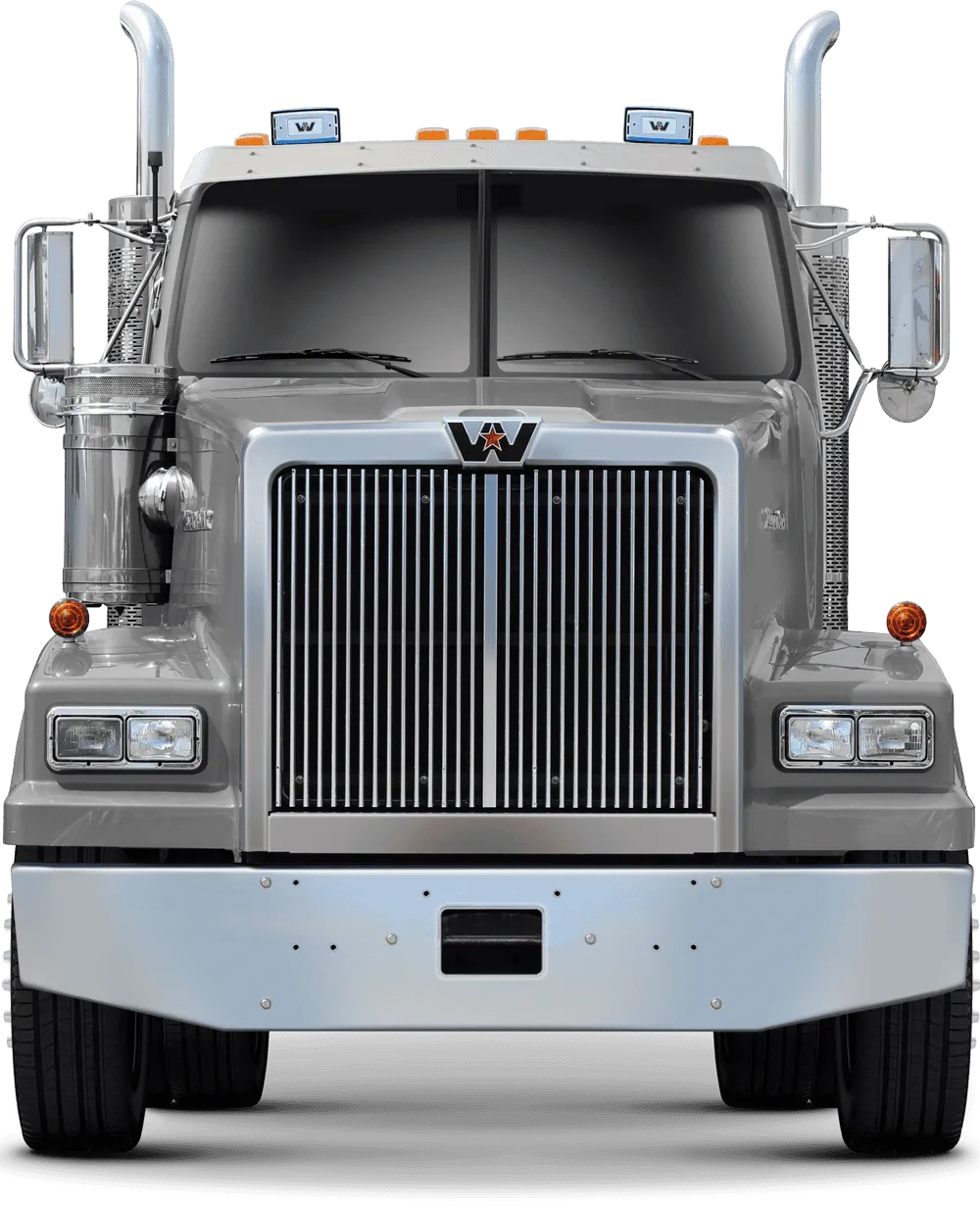Grille Guard XG-150 Western Star 4900 SB - gray Western Star 4900 SB Bumper guard