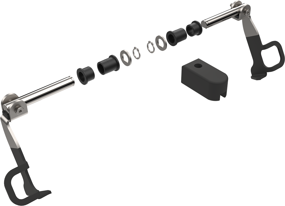 REPLACEMENT HANDLES KIT FOR XG/EX NGT680 GEN 3 EX-GUARDS (PAIR)
