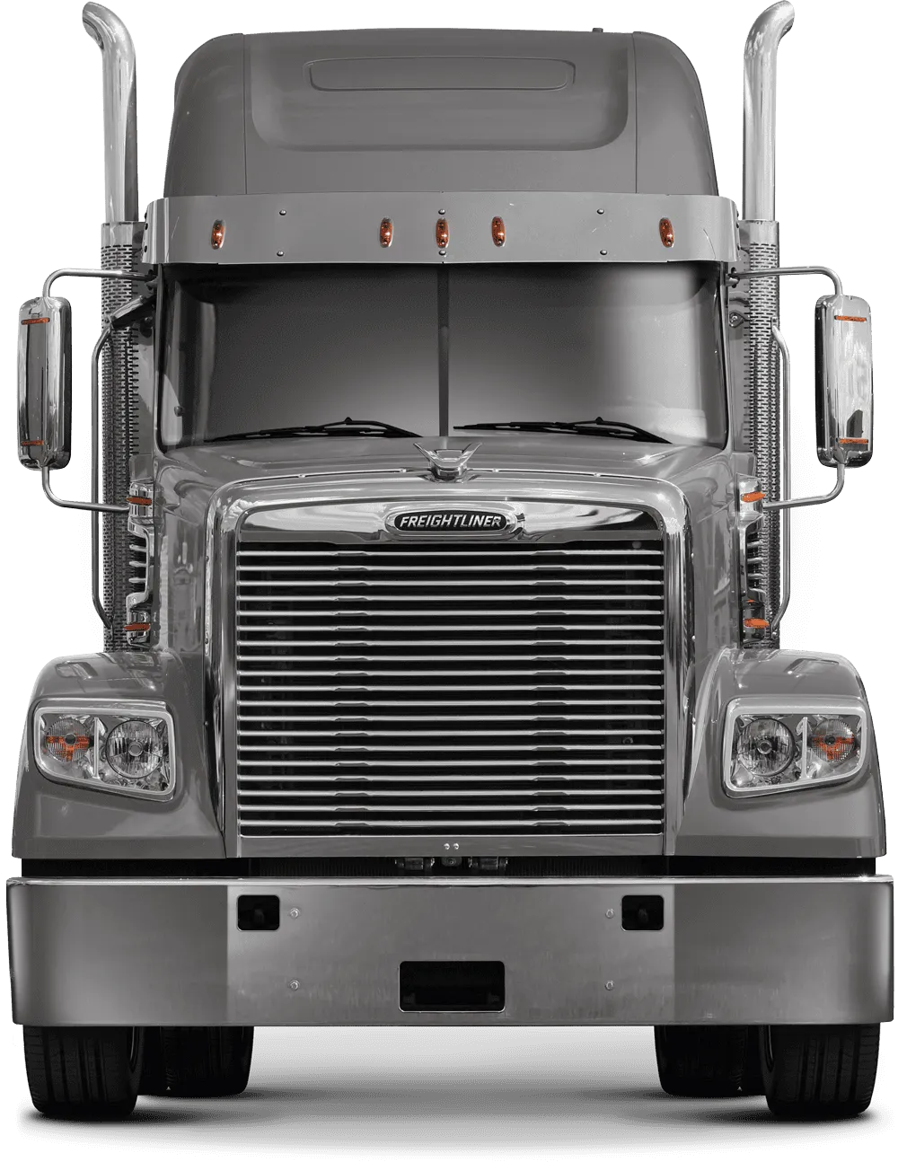 Grille Guard XG-150 Freightliner Coronado 122SD SB - gray Coronado 122SD SB Bumper guard