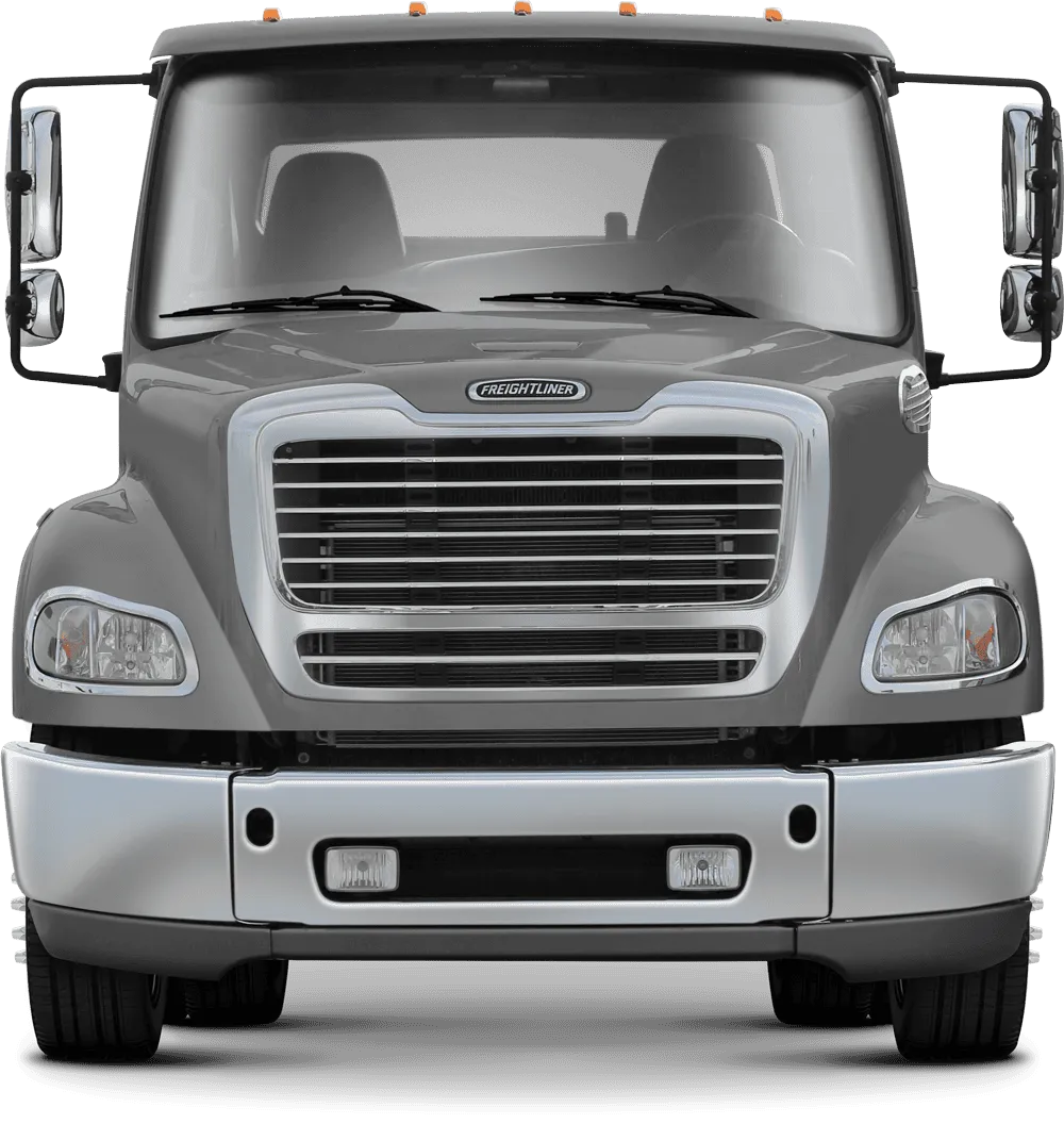 Grille Guard XG-150 Freightliner M2 112 - gray M2 112 Bumper guard