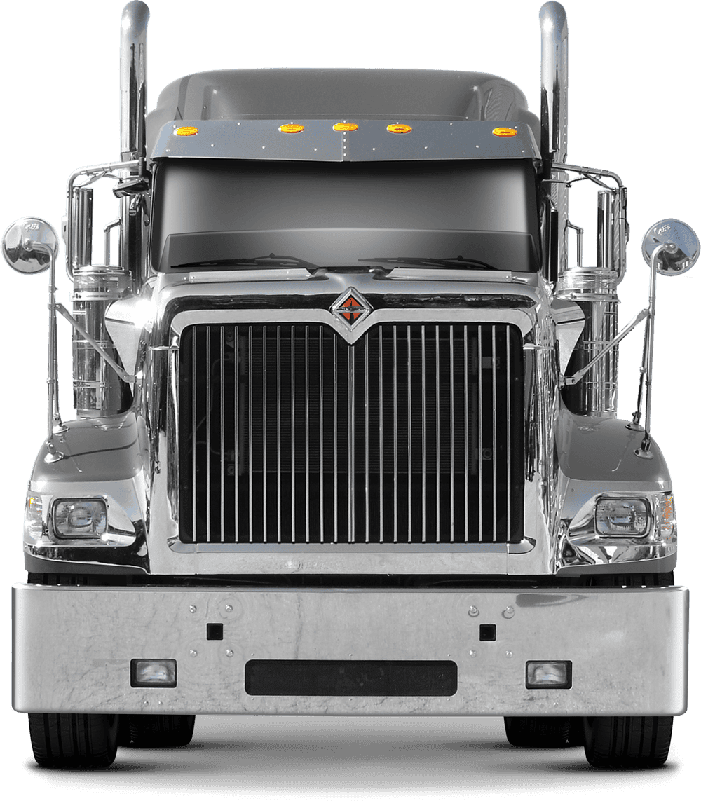 Grille guard XG-150 International 9900 - gray International 9900 Bumper guard