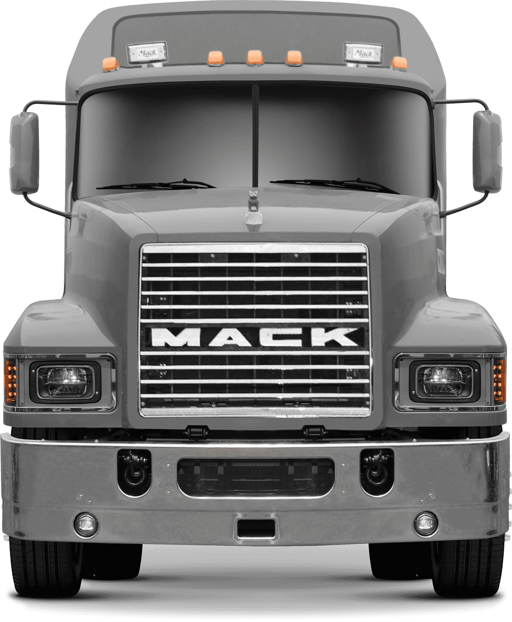 Grille Guard XG-150 Mack CH SB - gray Mack CH SB Bumper guard
