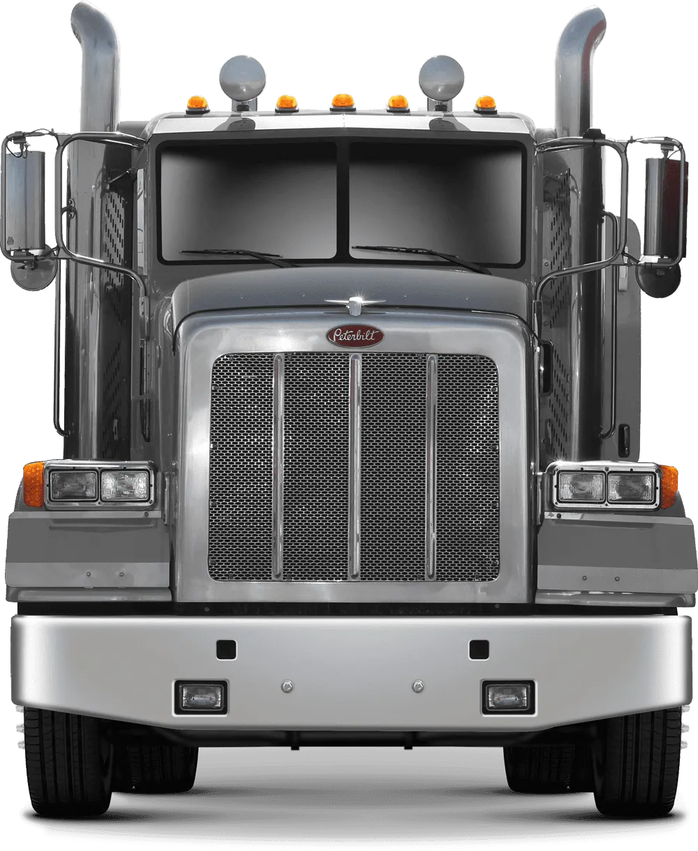 Grille guards XG-150 Peterbilt 378 SF - gray Peterbilt 378 SF Bumper guards