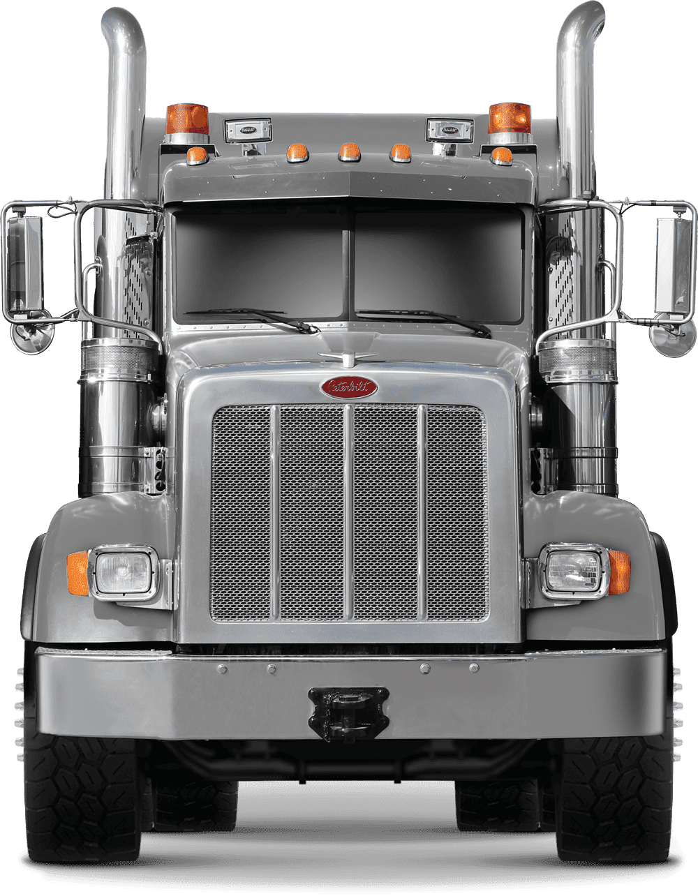Grille guard XG-150 Peterbilt 379 SF - gray Peterbilt 379 SF Bumper guard