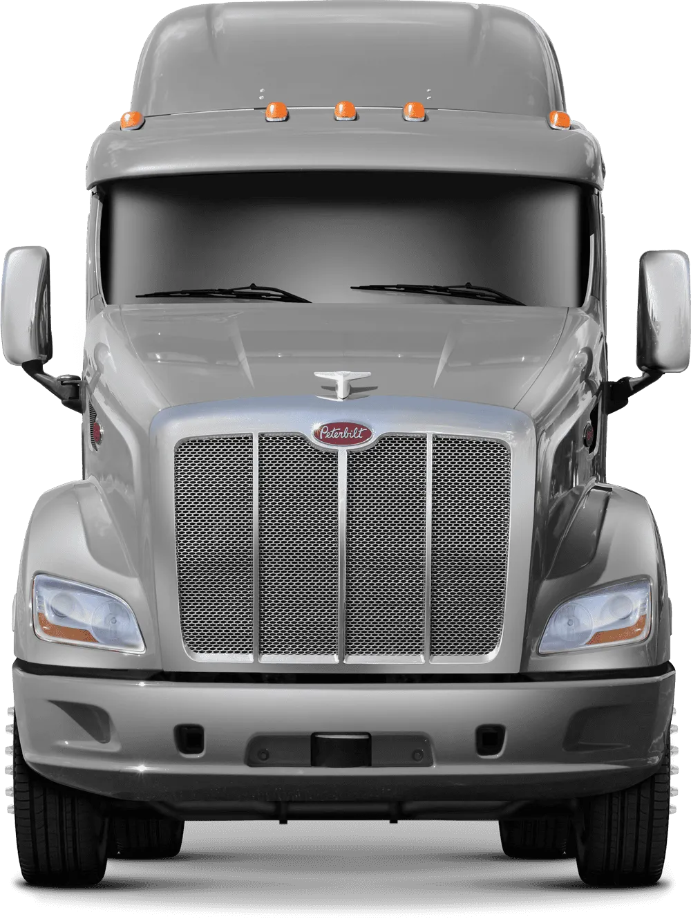 Grille guard XG-150 Peterbilt 387 - gray Peterbilt 387 Bumper guard