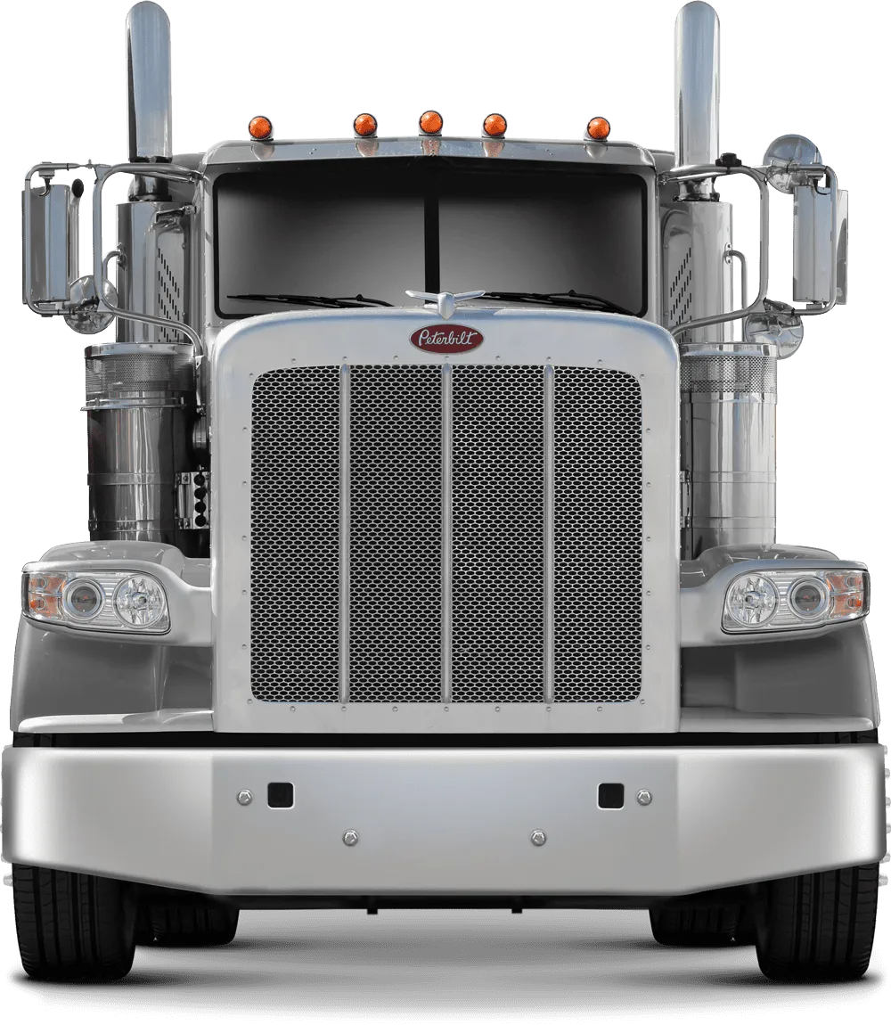 Grille guard XG-150 Peterbilt 388 SF - gray Peterbilt 388 SF Bumper guard