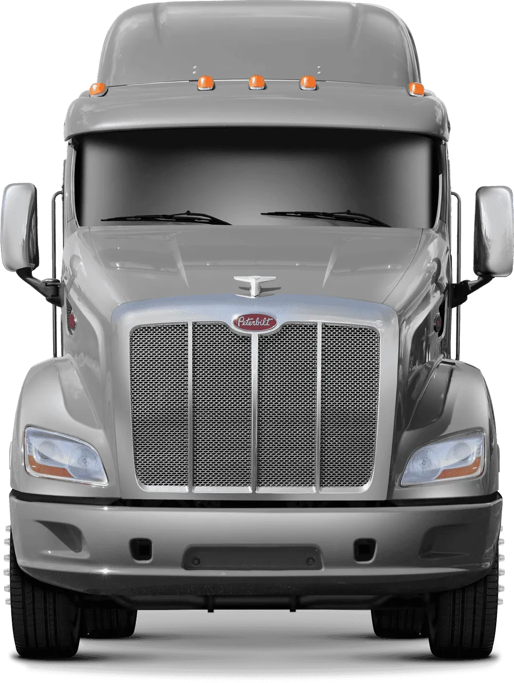 Grille guard XG-150 Peterbilt 587 - gray Peterbilt 587 Bumper guard