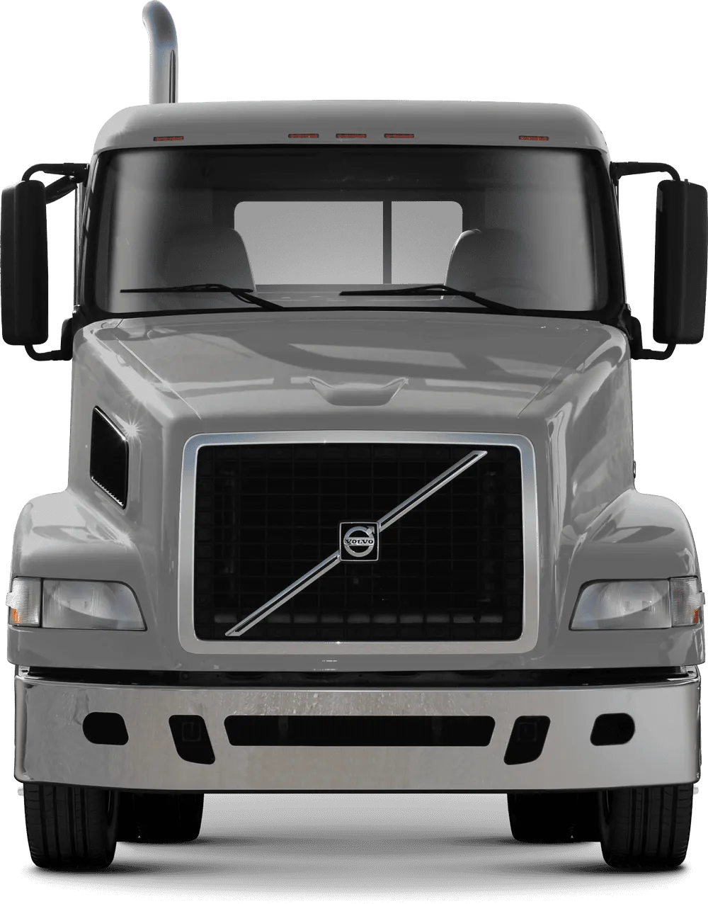 Grille Guard XG-150 Volvo VN - gray VN Bumper guard