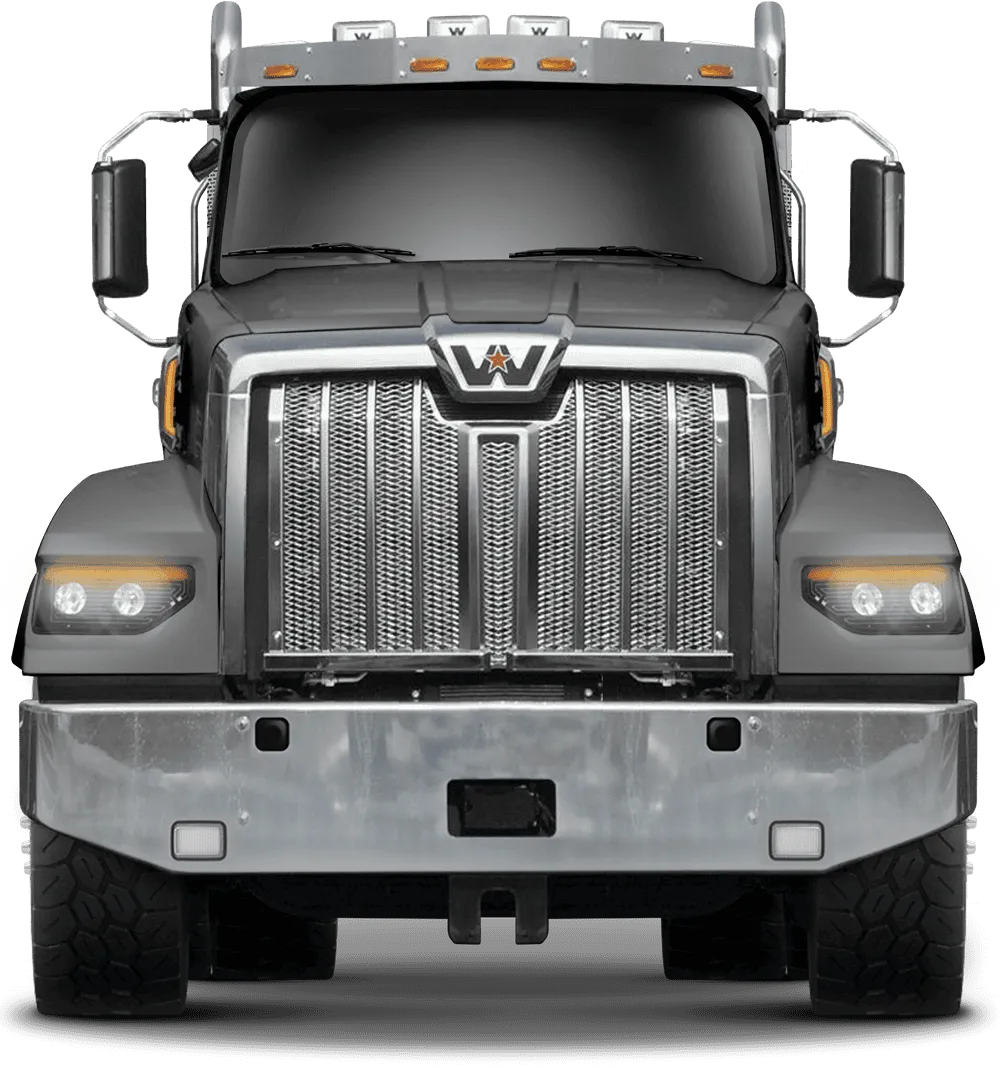 Grille Guard XG-150 Western Star 47X SF - gray Western Star 47X SF Bumper guard