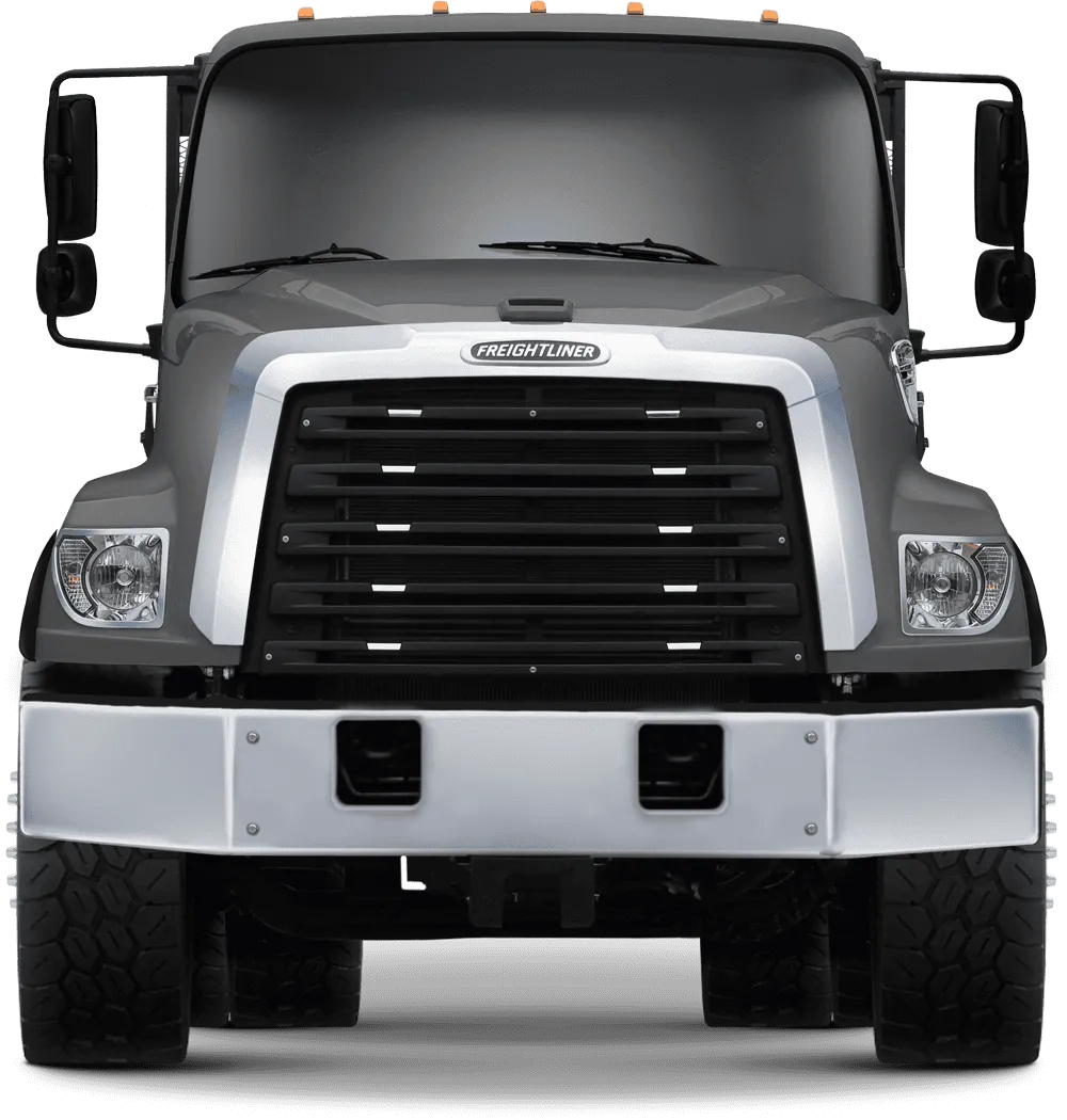 Grille Guard XG-150 Freightliner 108SD SB - grey set-back 108SD Bumper guard