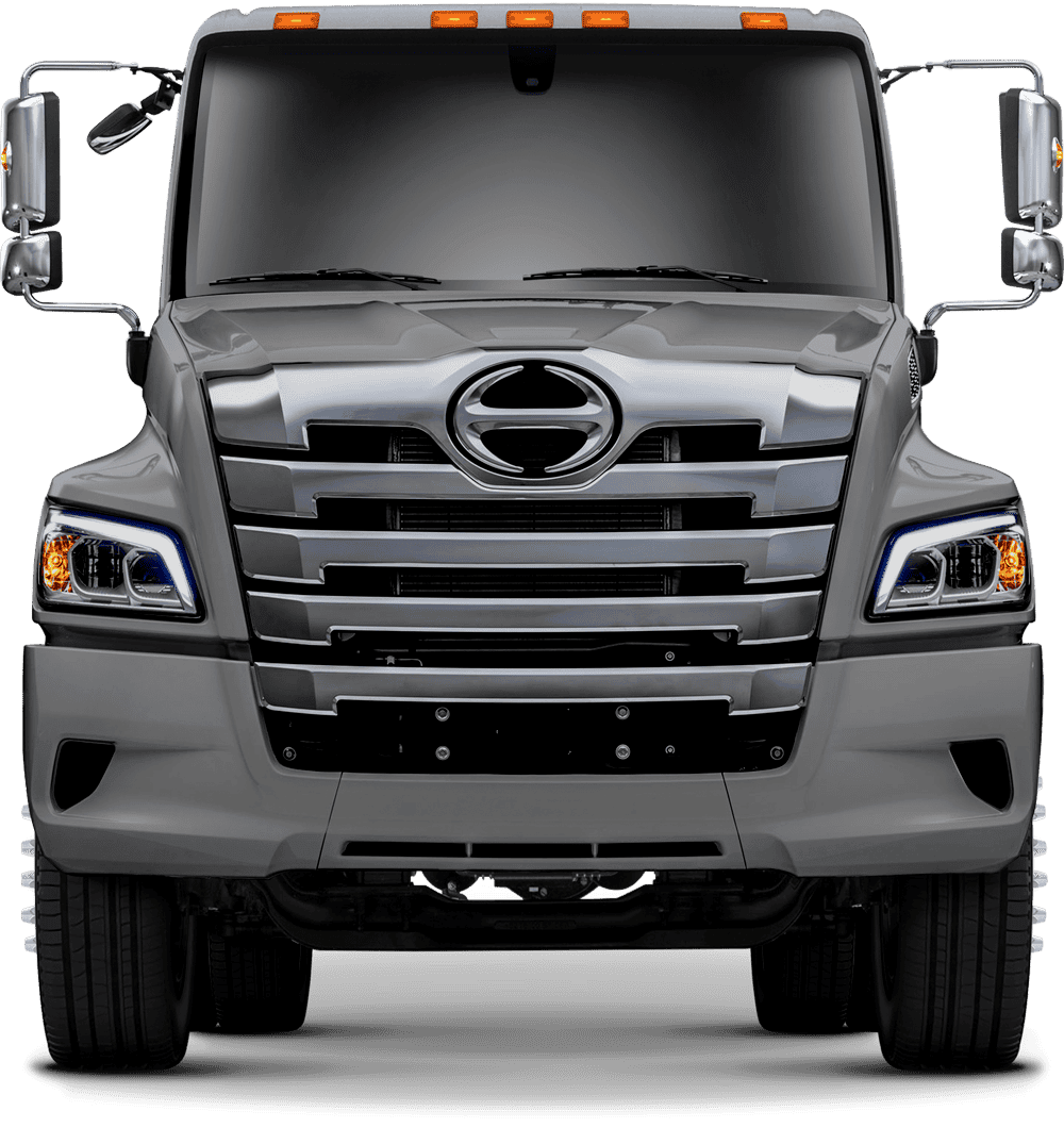 Grille Guard XG-150 Hino XL 7_8 - gray Hino XL 7_8 Bumper guard