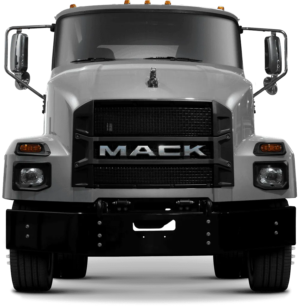 Grille Guard XG-150 Mack MD - gray Mack MD Bumper guard