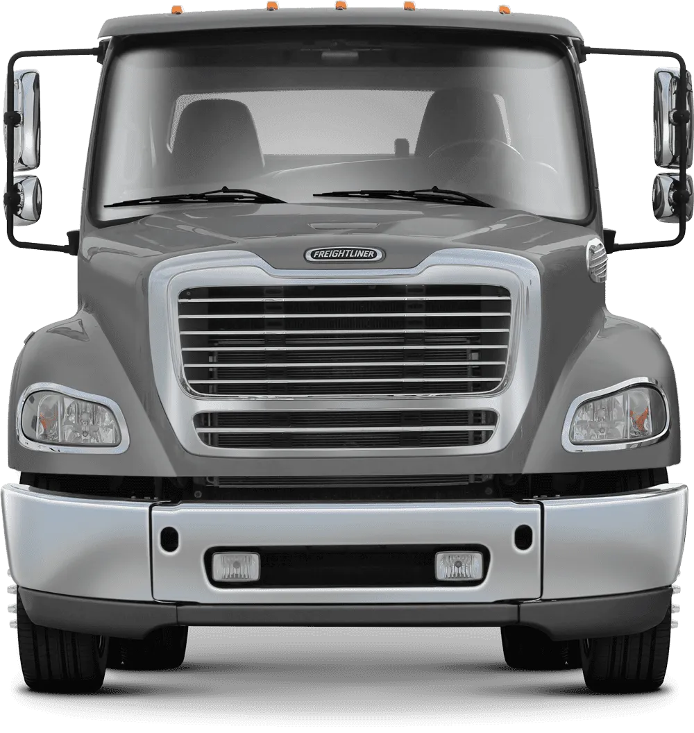 Grille Guard XG-150 Freightliner M2 112 - gray M2 112 Bumper guard