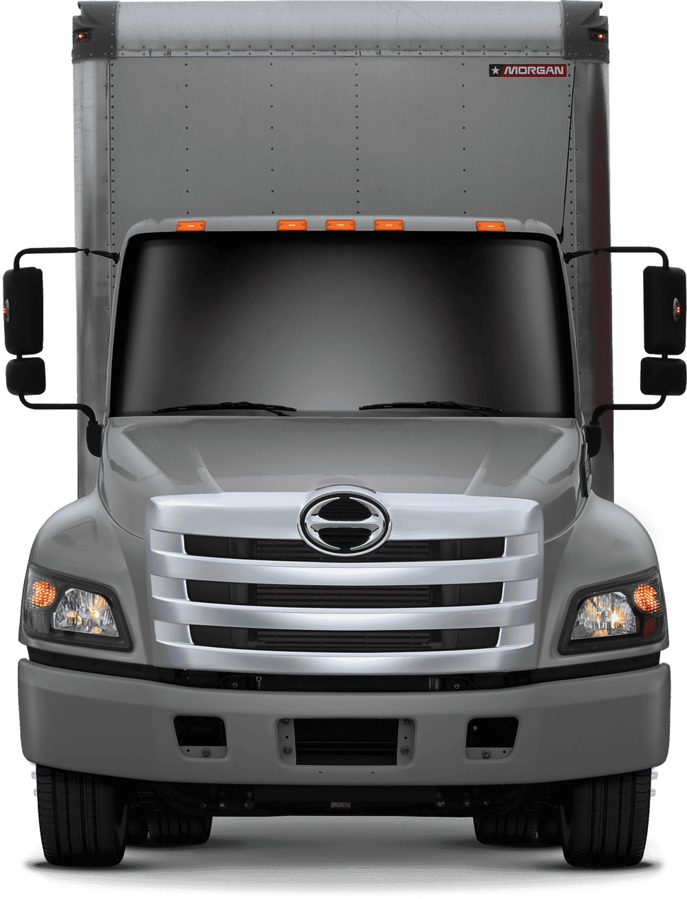 Grille Guard XG-150 Hino 238 - gray Hino 238 Bumper guard