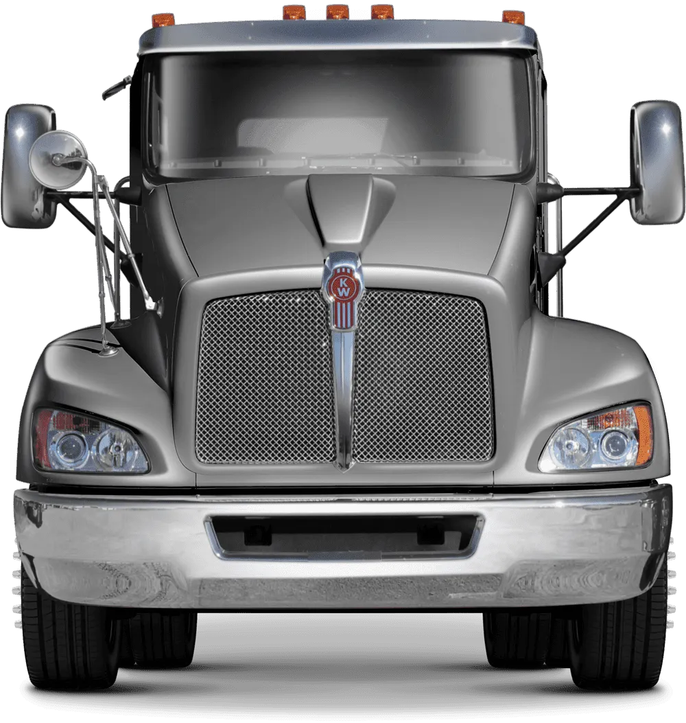 Grille guard XG-150 Kenworth T170_270_300_370 - gray Kenworth T170_270_300_370 Bumper guard