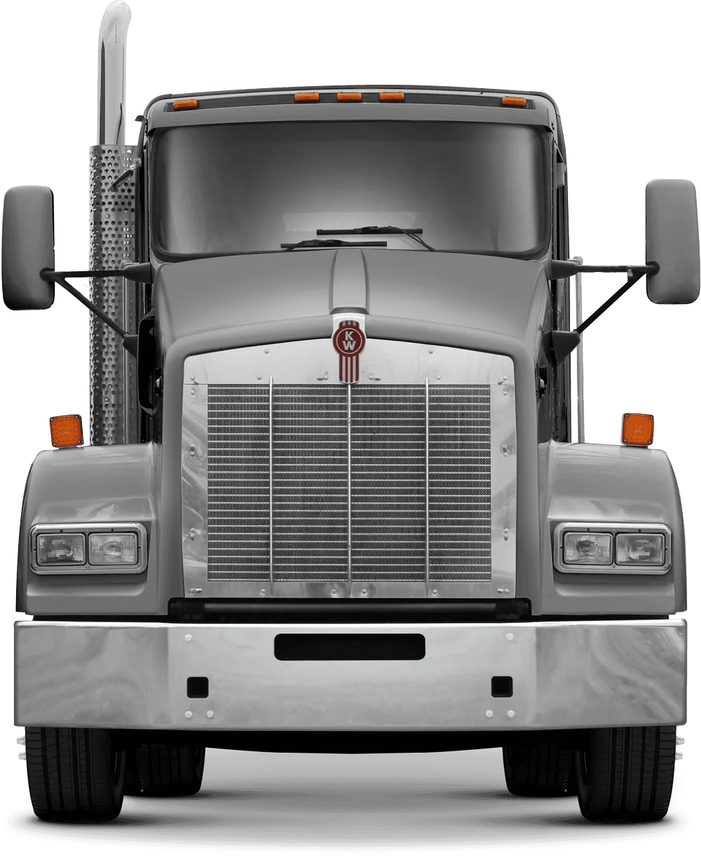 Grille guard XG-150 Kenworth T800 - gray Kenworth T800 Bumper guard