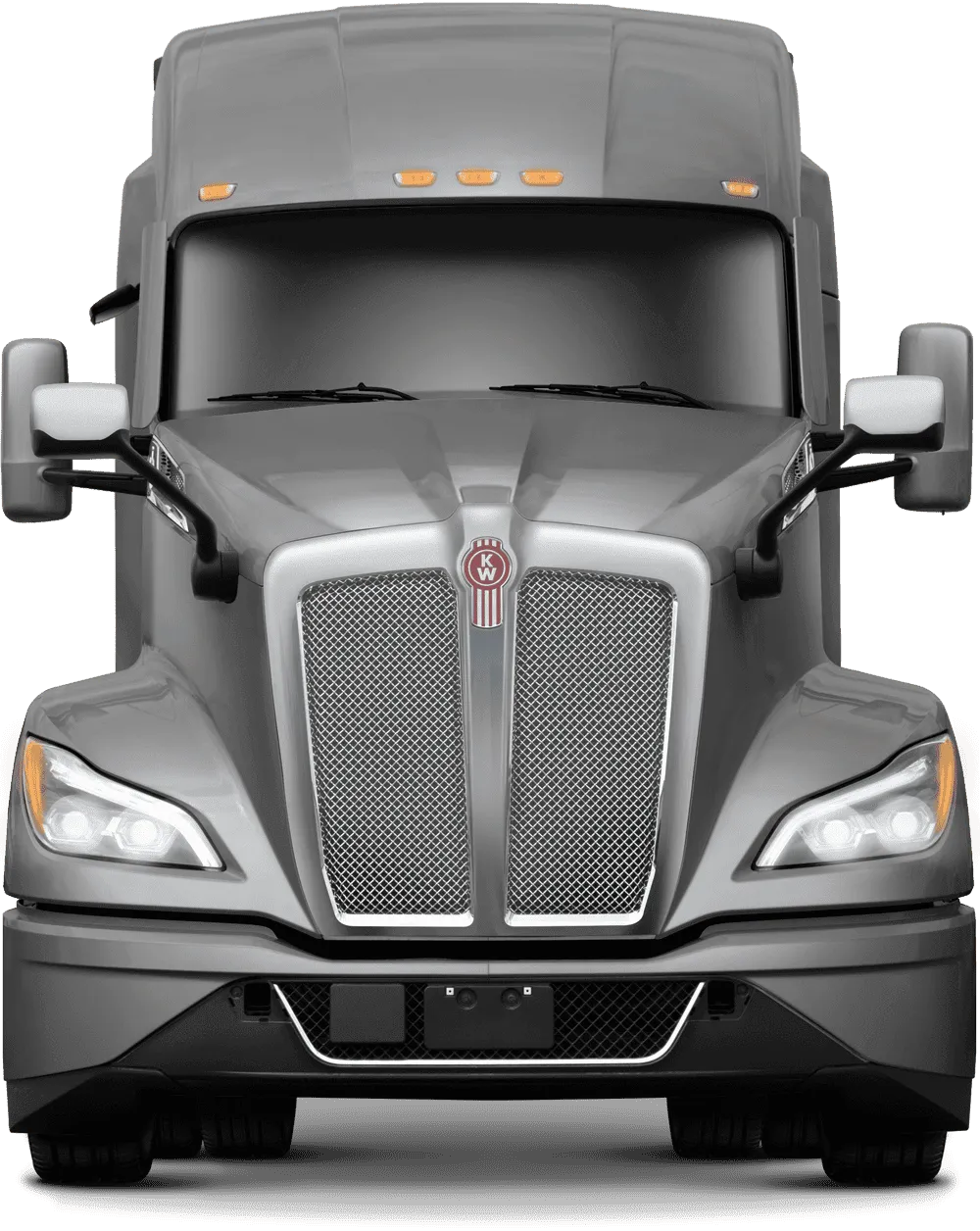 Grille guard XG-150 Kenworth T680 Next Gen - gray Kenworth T680 Next Gen Bumper guard