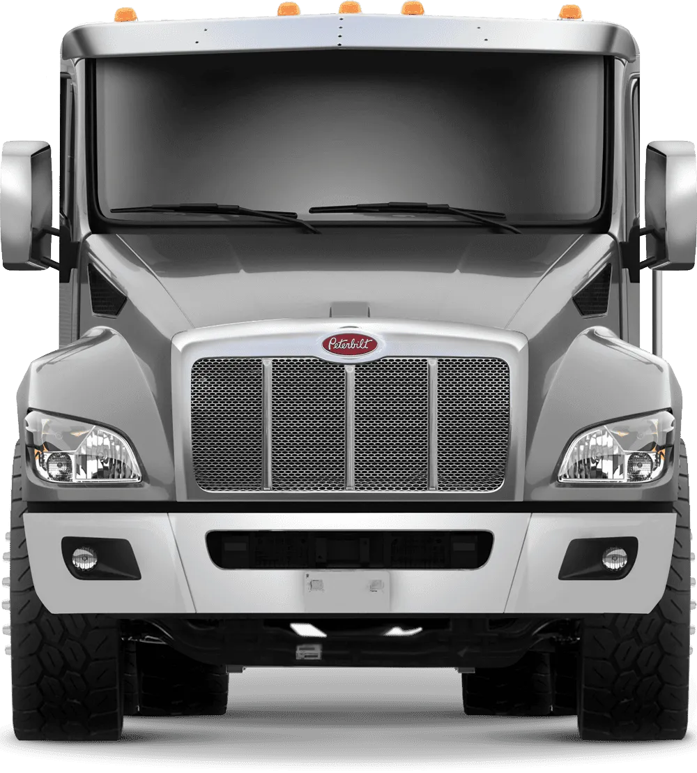 Grille guard XG-150 Peterbilt 537_536_535 - gray Peterbilt 537_536_535 Bumper guard