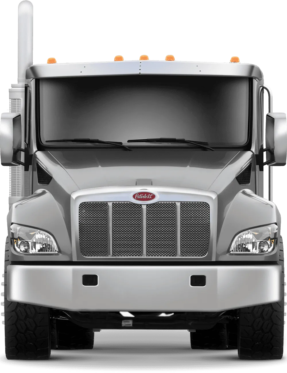 Grille guard XG-150 Peterbilt 548 - gray Peterbilt 548 Bumper guard