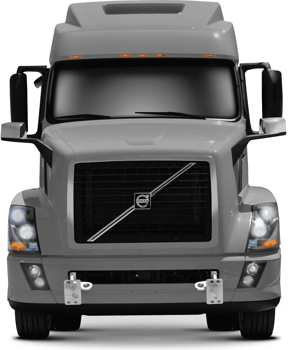 Grille Guard XG-150 Volvo VNL - gray VNL Bumper guard