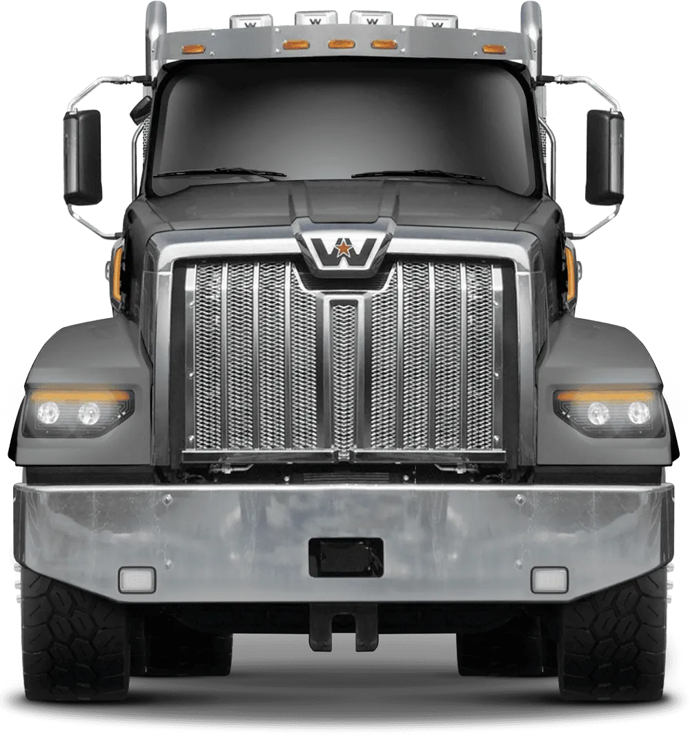 Grille Guard XG-150 Western Star 47X SF - gray Western Star 47X SF Bumper guard
