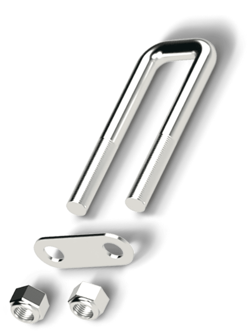 U-Bolt Set for XG Gen 1 & 2 Series (pair)