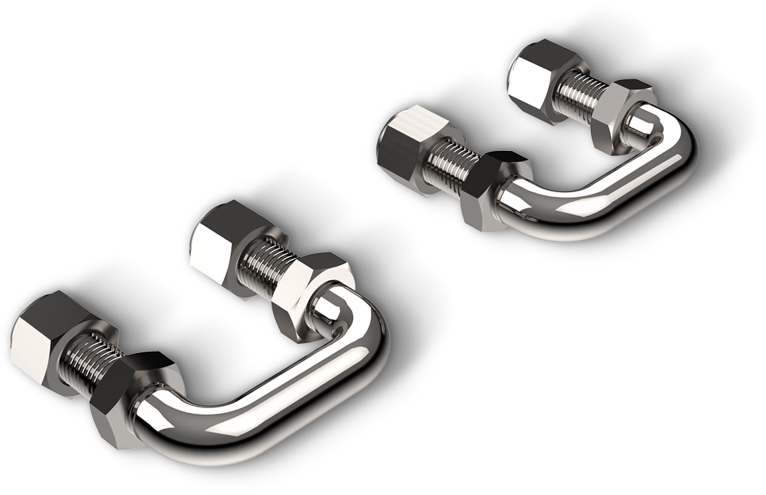 U-Bolt Set for XG/EX Gen 3 Ex-Guards (pair)