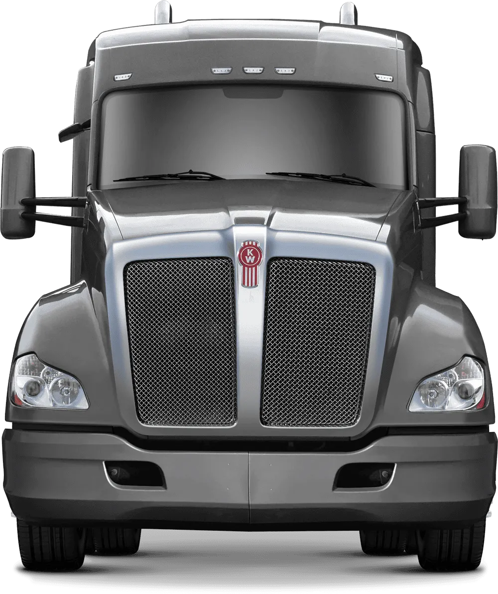 Grille guard XG-150 Kenworth T680 Old Style - gray Kenworth T680 Old Style Bumper guard