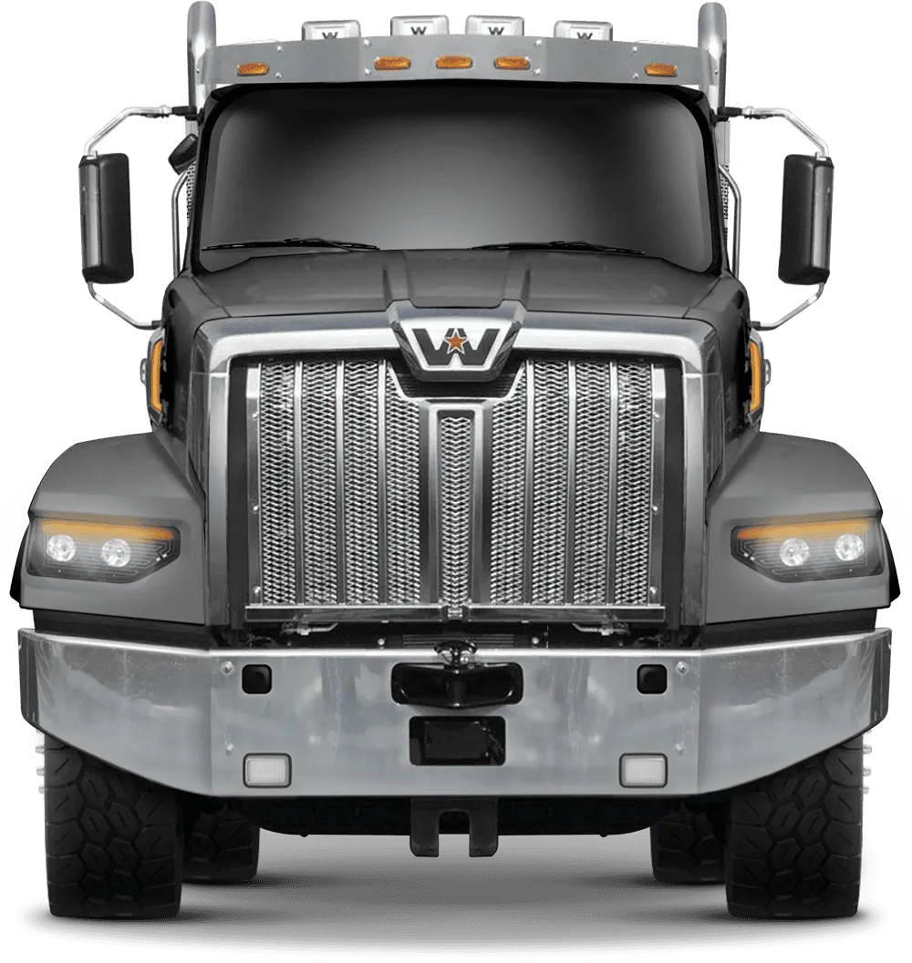 Grille Guard XG-150 Western Star 49X SB - gray Western Star 49X SB Bumper guard