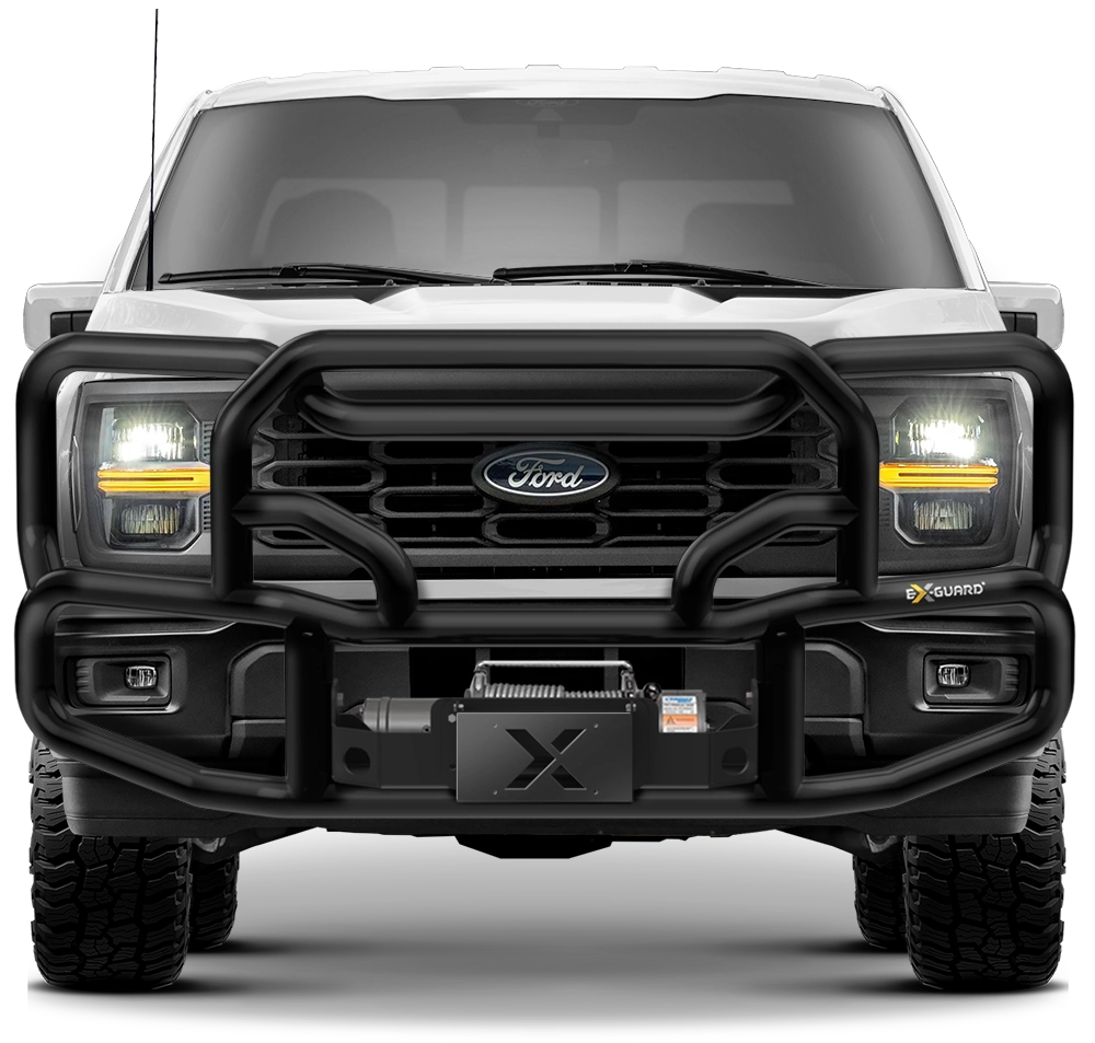 F-150 White Pickup Grille Guard